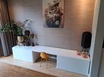 TV Meubel Kast Bureau Lade Opbergkist Ladebank Wit IKEA, Ophalen