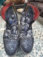 Elegante enkellaarsjes Laura Vita maat 39, Blauw, Lage of Enkellaarzen, Ophalen of Verzenden, Onbekend