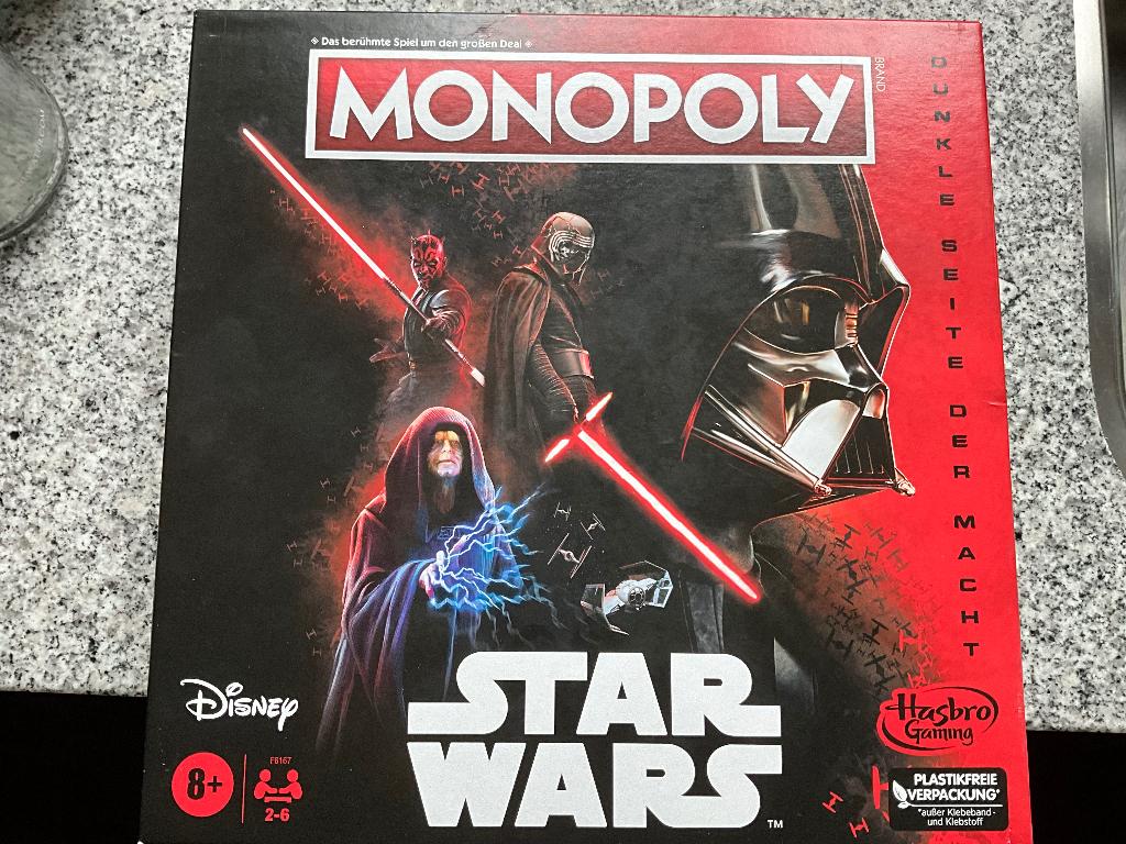 (Monopoly) Star Wars - Dark Side Edition - Duitse versie, (Monopoly) Star Wars - Dark Side Edition - Duitse versie, Nieuw, Ophalen of Verzenden