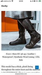 Groundies Barefoot Derby warmest Boots maat 40 ZGAN, Kleding | Dames, Schoenen, Hoge laarzen, Groundies, Zwart, Ophalen of Verzenden