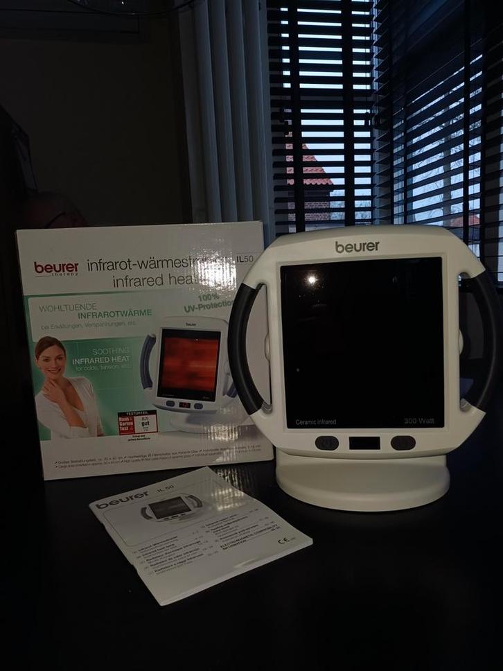 Beurer IL50 Infraroodlamp Warmtestraler, Witgoed en Apparatuur, Persoonlijke-verzorgingsapparatuur, Gebruikt, Overige typen, Ophalen of Verzenden