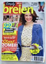 Breien :  4 x simply breien enz. - Veel moois - zelf maken, Verzenden, Zo goed als nieuw, Breien of Haken, Patroon of Boek