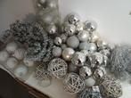 Heel veel kerstballen zilverkleurig, Diversen, Kerst, Ophalen