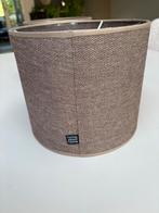 2 Bruine Lampenkappen, Huis en Inrichting, Lampen | Lampenkappen, Bruin, Rond, Ophalen of Verzenden, Zo goed als nieuw