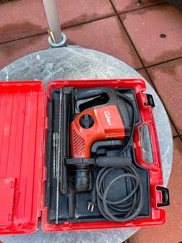 Hilti TE-16C Boormachine - Weinig Gebruikt!, Doe-het-zelf en Verbouw, Gereedschap | Boormachines, Zo goed als nieuw, Boormachine
