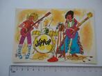 sticker oud JIPPO strip popmuziek band roodbeen retro pop, Verzamelen, Verzenden, Zo goed als nieuw, Bedrijf of Vereniging