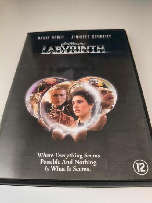 Labyrinth - 1986, Cd's en Dvd's, Dvd's | Science Fiction en Fantasy, Zo goed als nieuw, Fantasy, Ophalen