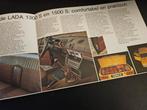 Brochure Lada 1300 S & 1500 S, Ophalen of Verzenden, Zo goed als nieuw, Overige merken