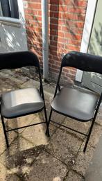 2x stoeltjes, Ophalen, Gebruikt, Kunststof