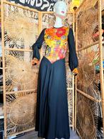 YatvaVintage: YV6214:Vintage RARE 60s/70s Palazzo Jumpsuit, Overige kleuren, Ophalen of Verzenden, Vintage, Maat 36 (S)