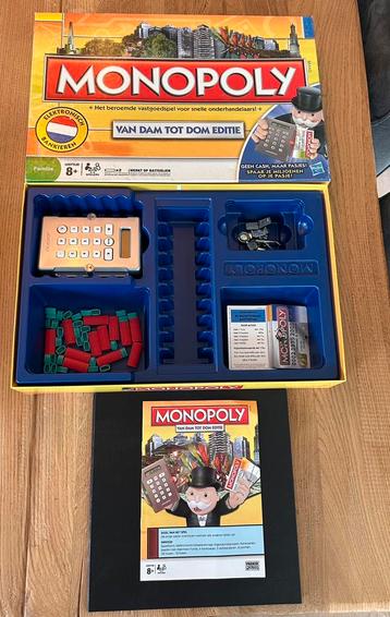 Nieuw: Monopoly - Van Dam tot Dom editie beschikbaar voor biedingen