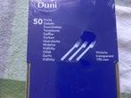 Tk dozen met 50 transparante plastic vorken merk duni, Nieuw, Ophalen