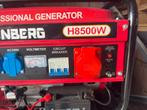 OPRUIMING HUTTENBERG H8500W GENERATOR 2500W €150,-, Doe-het-zelf en Verbouw, Aggregaten, Ophalen, Huttenberg, Elektrisch startend