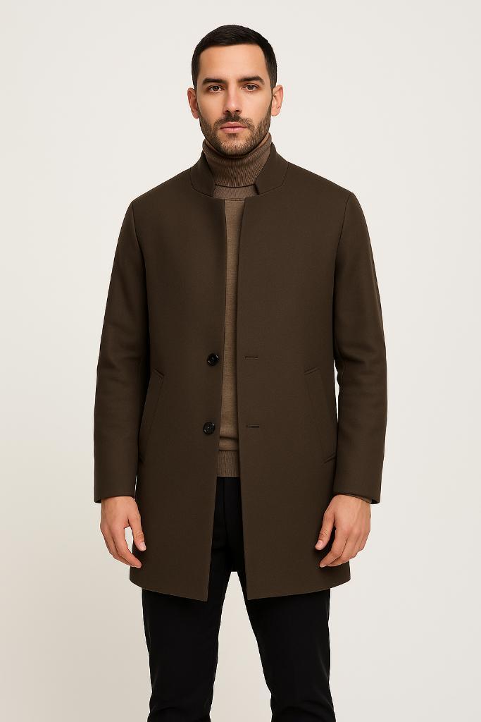 ZARA Mantel – Zo goed als nieuw, Kleding | Heren, Jassen | Winter, Zo goed als nieuw, Maat 46 (S) of kleiner, Beige, Ophalen of Verzenden