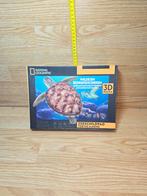 National Geographic 3D Puzzel - Zeeschildpad, Ophalen of Verzenden, Meer dan 50 stukjes, Zo goed als nieuw, 6 jaar of ouder