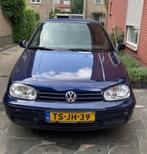 Volkswagen Golf Cabriolet 1.8 Highline Blauw, Auto's, Stof, 4 cilinders, Cabriolet, Origineel Nederlands