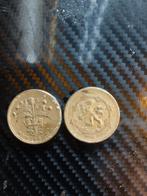 Ponden 1984 x1994, Ophalen of Verzenden, Overige landen, Losse munt, Zilver