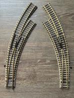 Fleischmann Profi Rails, 6142 R + 6174w L, Fleischmann, Gebruikt, Ophalen of Verzenden, Rails