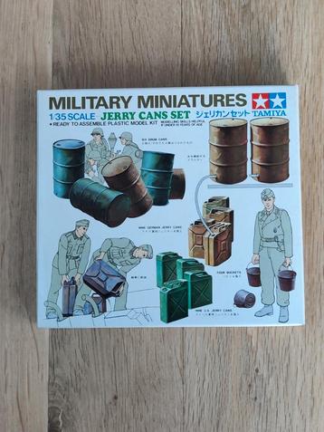 Tamiya Jerry cans set 1:35. Modelnummer MM126