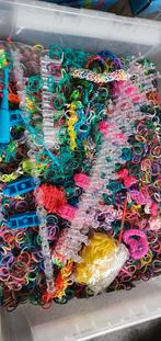 Loom elastiekjes en rainbow loom haaknaald, Ophalen of Verzenden, Zo goed als nieuw