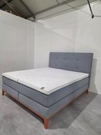 Showroom Auping Criade Boxspring 180x200 + Prestige Matras, Ophalen of Verzenden, Tweepersoons, Stof, 180 cm