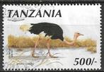 Tanzania 1990 - Yvert 610 - Struisvogel (ST), Postzegels en Munten, Postzegels | Afrika, Verzenden, Tanzania