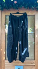 Completo wijde linnen broek, Kleding | Dames, Completo, Zwart, Ophalen of Verzenden, Gedragen