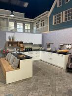 Grote luxe U-keuken met apparatenwand, Huis en Inrichting, Keuken | Complete keukens, Ophalen, U-keuken, Wit, Nieuw