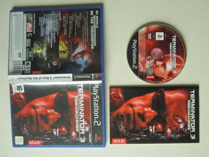 Terminator 3 PS2 Playstation 2, Spelcomputers en Games, Games | Sony PlayStation 2, Zo goed als nieuw, Avontuur en Actie, 1 speler