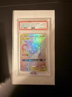 Mewtwo & Mew 242 PSA 10 Unified Minds, Hobby en Vrije tijd, Ophalen of Verzenden, Nieuw, Losse kaart, Foil