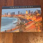 Israel muntset unc. Thema Tel Aviv, Ophalen of Verzenden, Midden-Oosten, Setje
