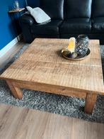 Salon tafel oud eiken, Ophalen, 100 tot 150 cm, 50 tot 100 cm, Zo goed als nieuw