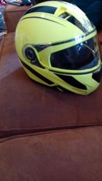 Helm Awax neon geel, Motoren, Overige merken, Offroadhelm, XL, Ophalen of Verzenden
