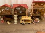 Sylvanian Families huis, bakkerij, bus & accessoires, Ophalen of Verzenden, Gebruikt, Poppenhuis