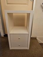 Ikea Kastje met 2 lades - Wit, Huis en Inrichting, Slaapkamer | Nachtkastjes, Ophalen, Gebruikt, Minder dan 45 cm, 55 tot 70 cm