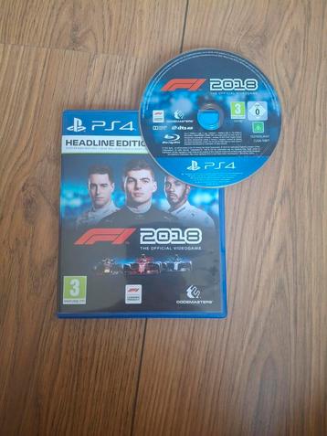 F1 2018 ps4 beschikbaar voor biedingen