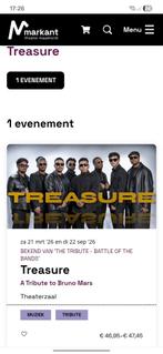 Treasure, Eén persoon