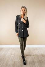 Kaki/Groen Leatherlook legging maat S/M (113), Kleding | Dames, Leggings, Maillots en Panty's, Legging, Nieuw, Ophalen of Verzenden