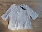 Expresso Witte Blouse Top Maat 38 Nieuw, Maat 38/40 (M), Expresso, Wit, Nieuw
