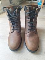 Wrangler leren laarzen - maat 38, Bruin, Lage of Enkellaarzen, Gedragen, Wrangler