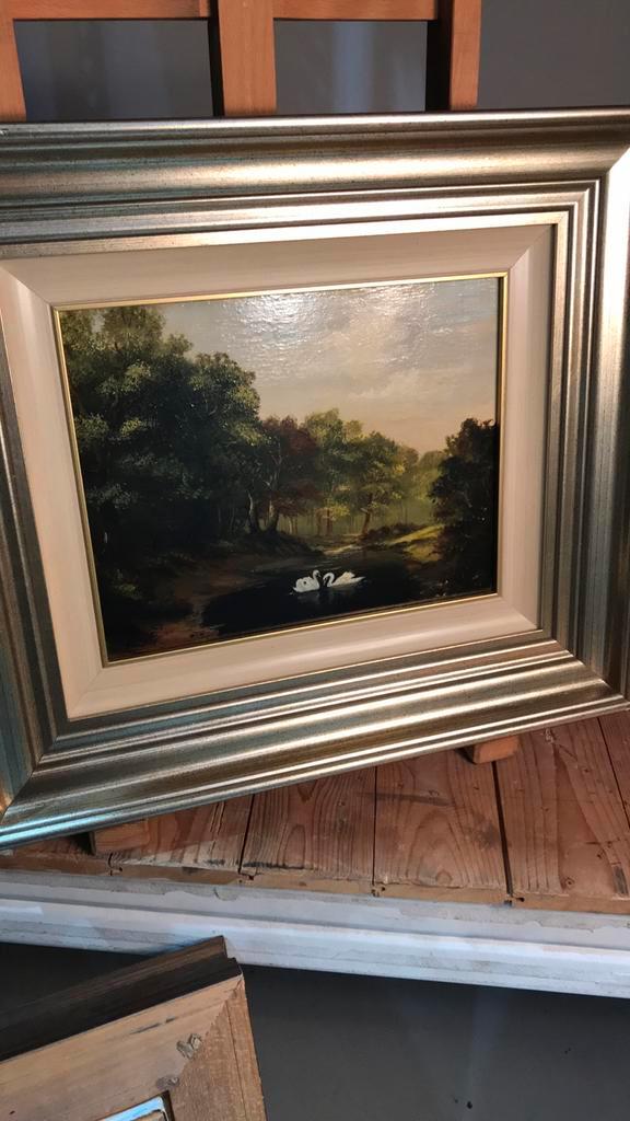 Prachtig gesigneerd olieverfschilderij Jan Hendrik Moerman, Antiek en Kunst, Kunst | Schilderijen | Klassiek, Ophalen of Verzenden