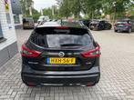 Nissan Qashqai 1.3 DIG-T Tekna / Panorama dak / Telefoon / N, Auto's, Voorwielaandrijving, Gebruikt, 4 cilinders, Zwart