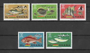 Ghana Michel 261 A-265 A ongebruikt beschikbaar voor biedingen