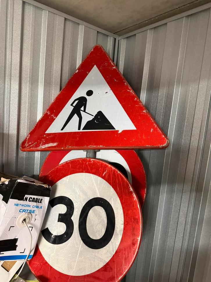 Verkeersborden set 2, Zakelijke goederen, Machines en Bouw | Tuin, Park en Bosbouw, Overige typen, Ophalen