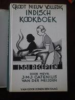 Groot Nieuw Volledig Indisch kookboek 1381 recepten Mw Caten, Azië en Oosters, Zo goed als nieuw, J.M.J.  Catenius van der, Tapas, Hapjes en Dim Sum
