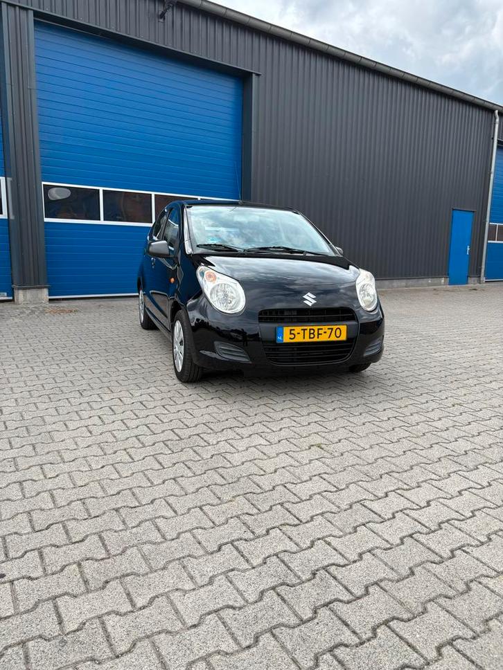 Suzuki Alto 1.0 2014 Zwart 60.000km, Auto's, Suzuki, Bedrijf, Alto, ABS, Airbags, Airconditioning, Centrale vergrendeling, Elektrische ramen