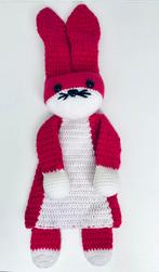 Gehaakte lappenpop Konijn, Hobby en Vrije tijd, Breien en Haken, Ophalen of Verzenden, Zo goed als nieuw, Haken, Overige typen