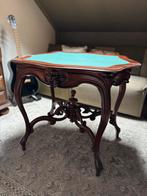 Antiek vintage inklapbare houten tafel, Antiek en Kunst, Antiek | Meubels | Tafels, Ophalen of Verzenden