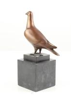 Beeld duif  brons, Ophalen