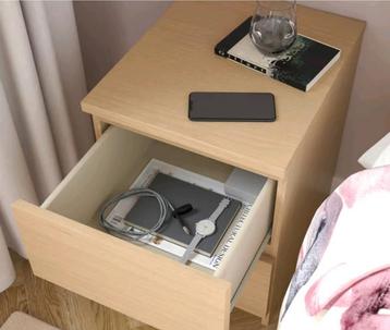 Twee malm ladekasten met 2 lades - IKEA - afbeelding 6